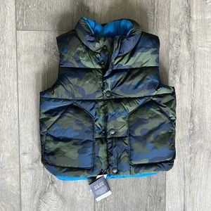 Gap camo kids vest